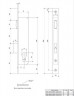 Замок врезной Apecs 7300-30-R-NIS