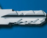 Цилиндр Evva ICS 82 мм 36x46 ключ-вертушка (латунь)