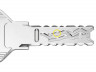 Цилиндр Evva 4KS 107 мм 31x76 ключ-вертушка